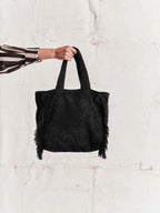 Graphite Mini Terry Tote Bag