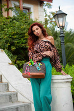 Carrot Blue-Green Trouser