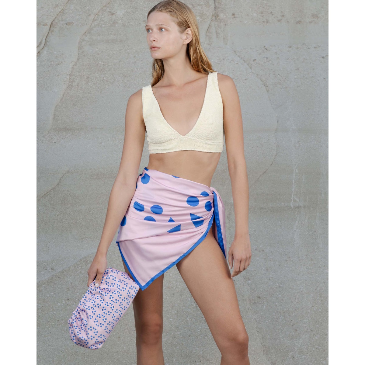 Multicolour Patterned Pareo-Candy - Andreakou Concept Store