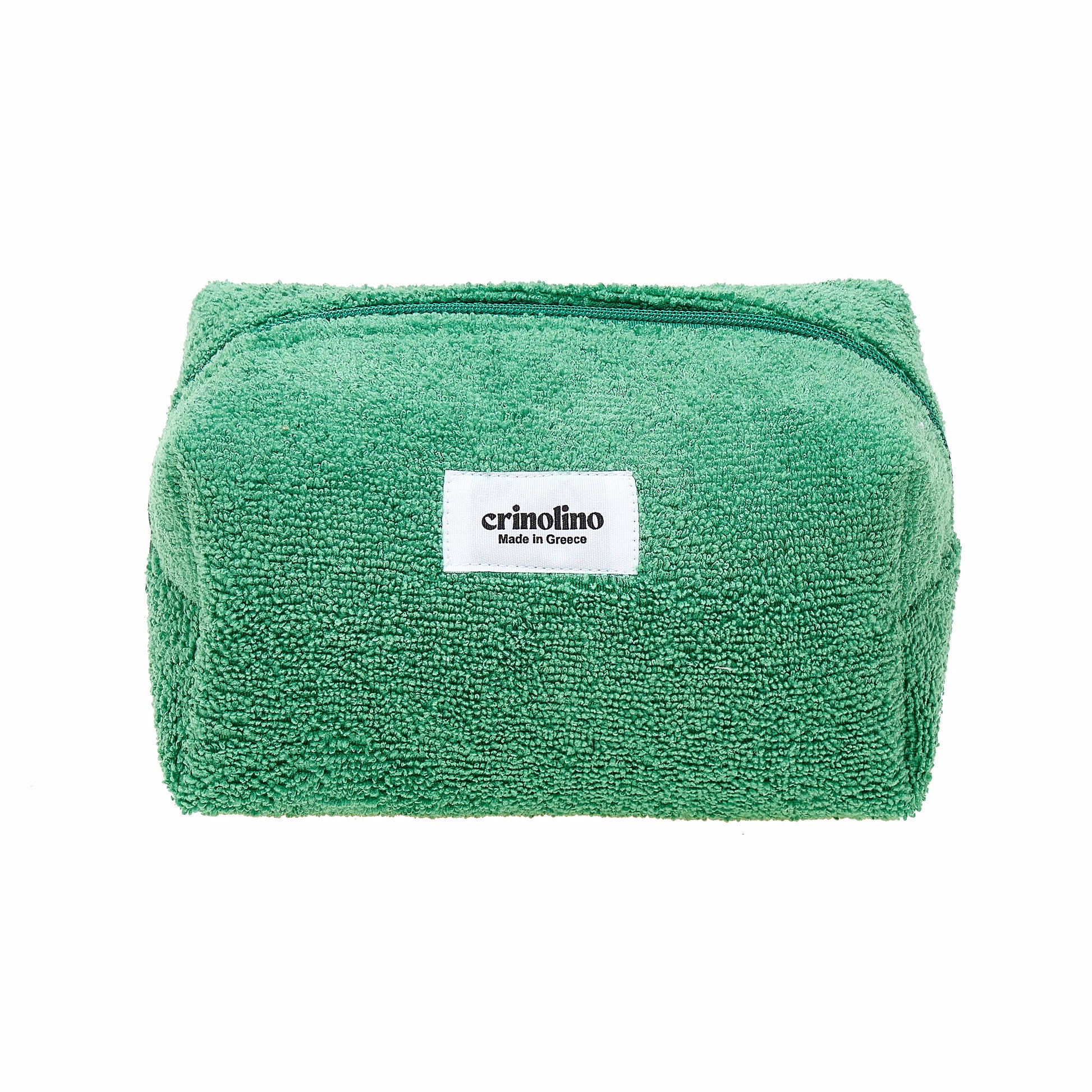 GREEN TERRY Make Up Classic Bags - Andreakou Concept Store