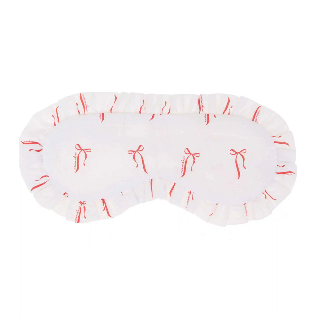 Red Ribbon Sleep Mask