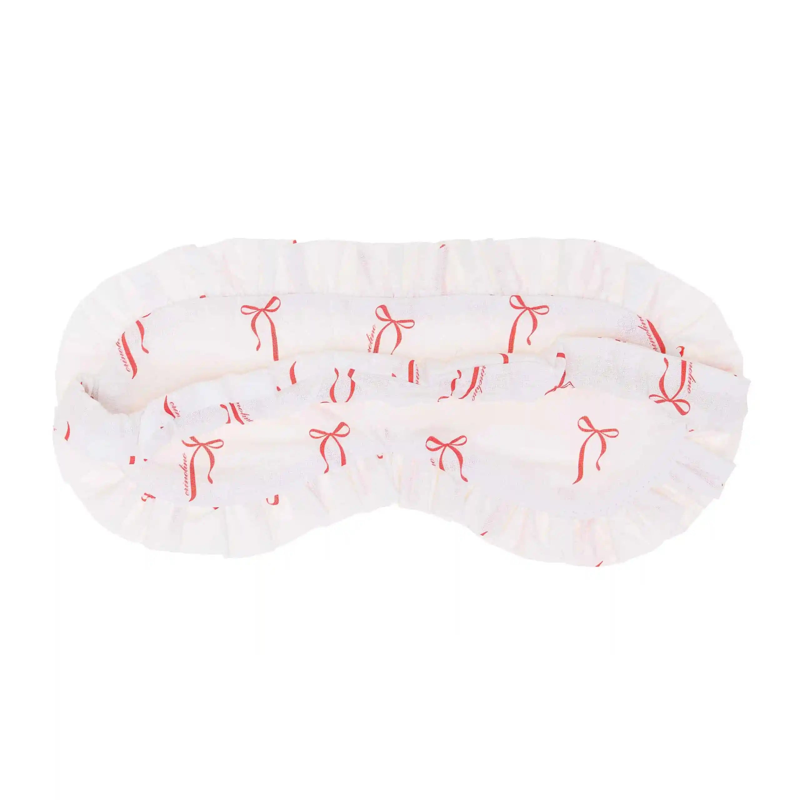 Red Ribbon Sleep Mask