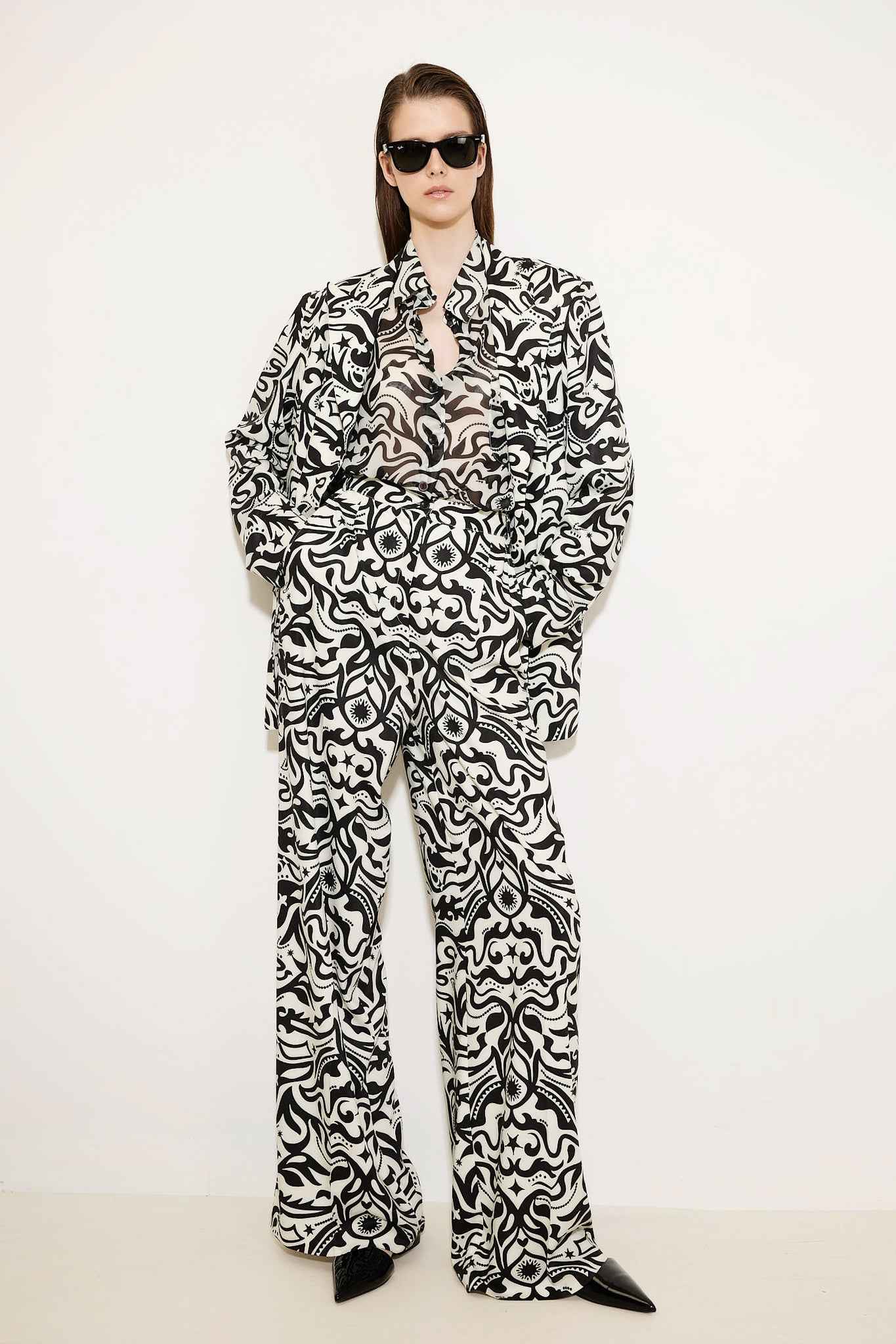 Nora Paisley Blazer