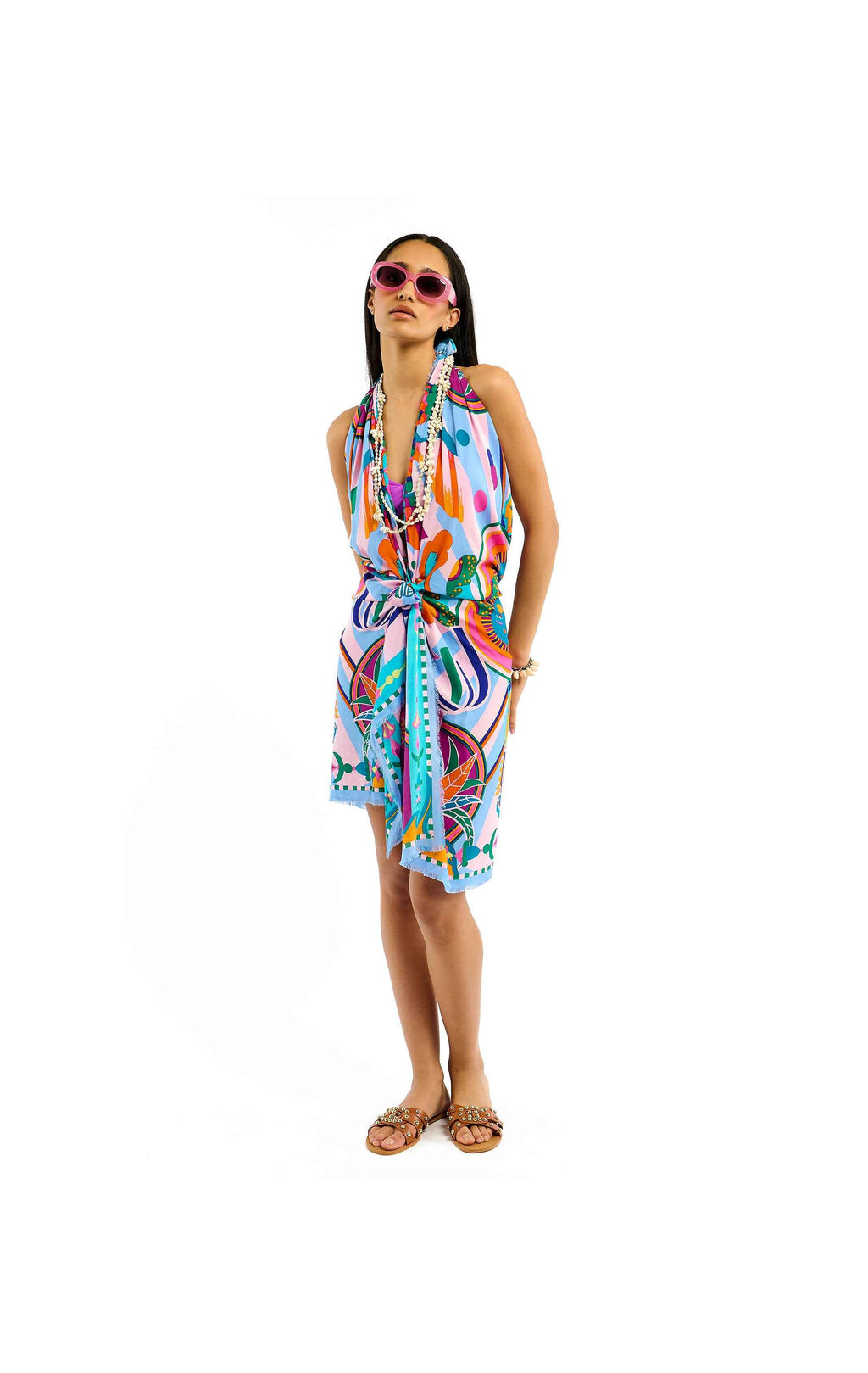 Large Scarf Enchanted – Psychedelic 70s