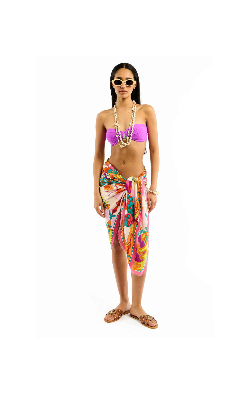 Large Scarf Enchanted – Psychedelic 70s