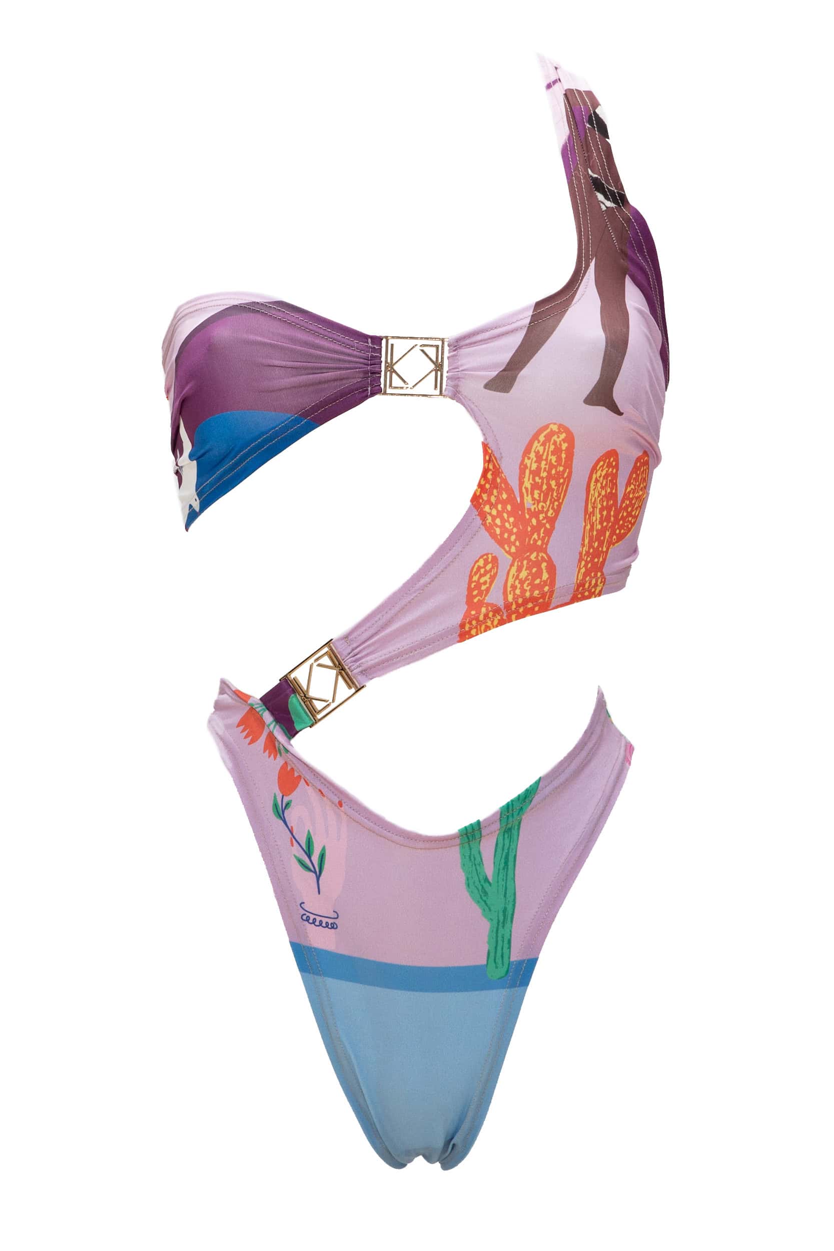 Monokini print ladies - Andreakou Concept Store