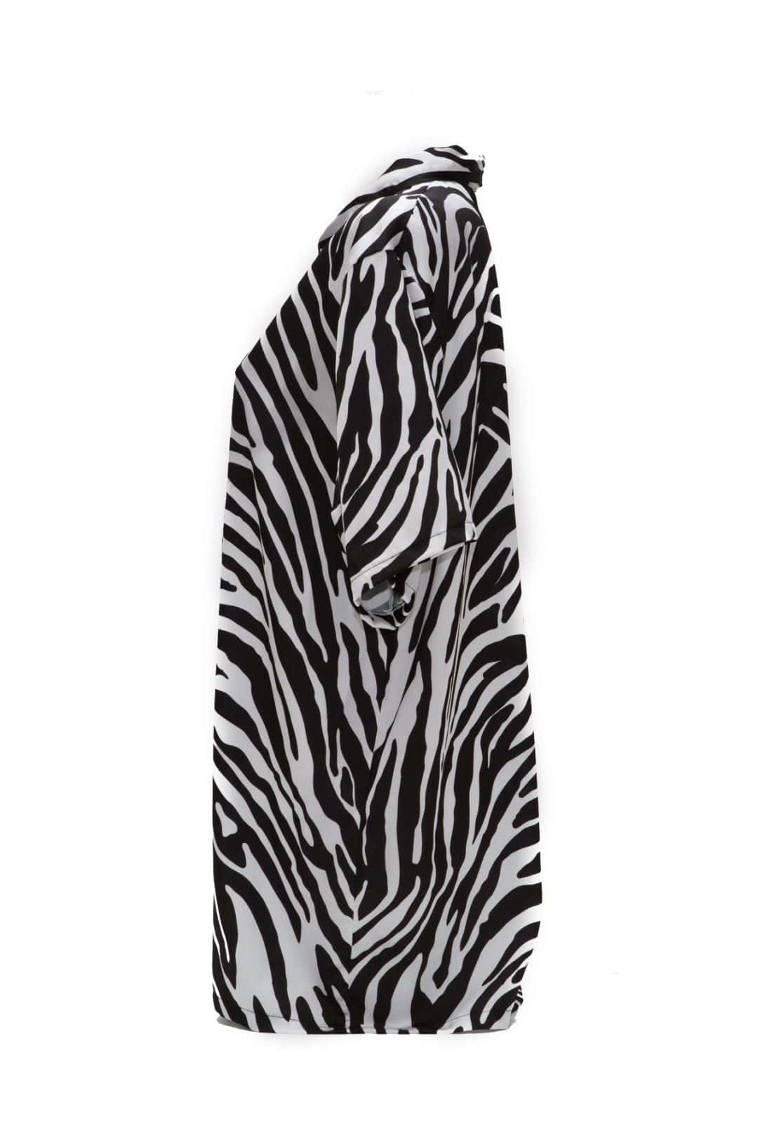 Πουκαμίσα σατέν print zebra - Andreakou Concept Store