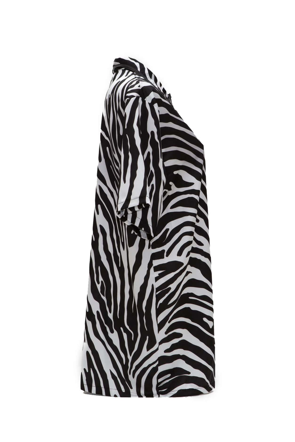 Πουκαμίσα σατέν print zebra - Andreakou Concept Store
