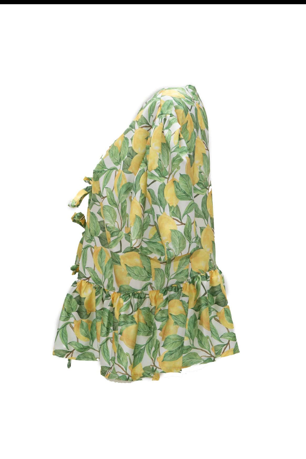 Τοπάκι σατέν print lemons - Andreakou Concept Store