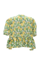 Τοπάκι σατέν print lemons - Andreakou Concept Store
