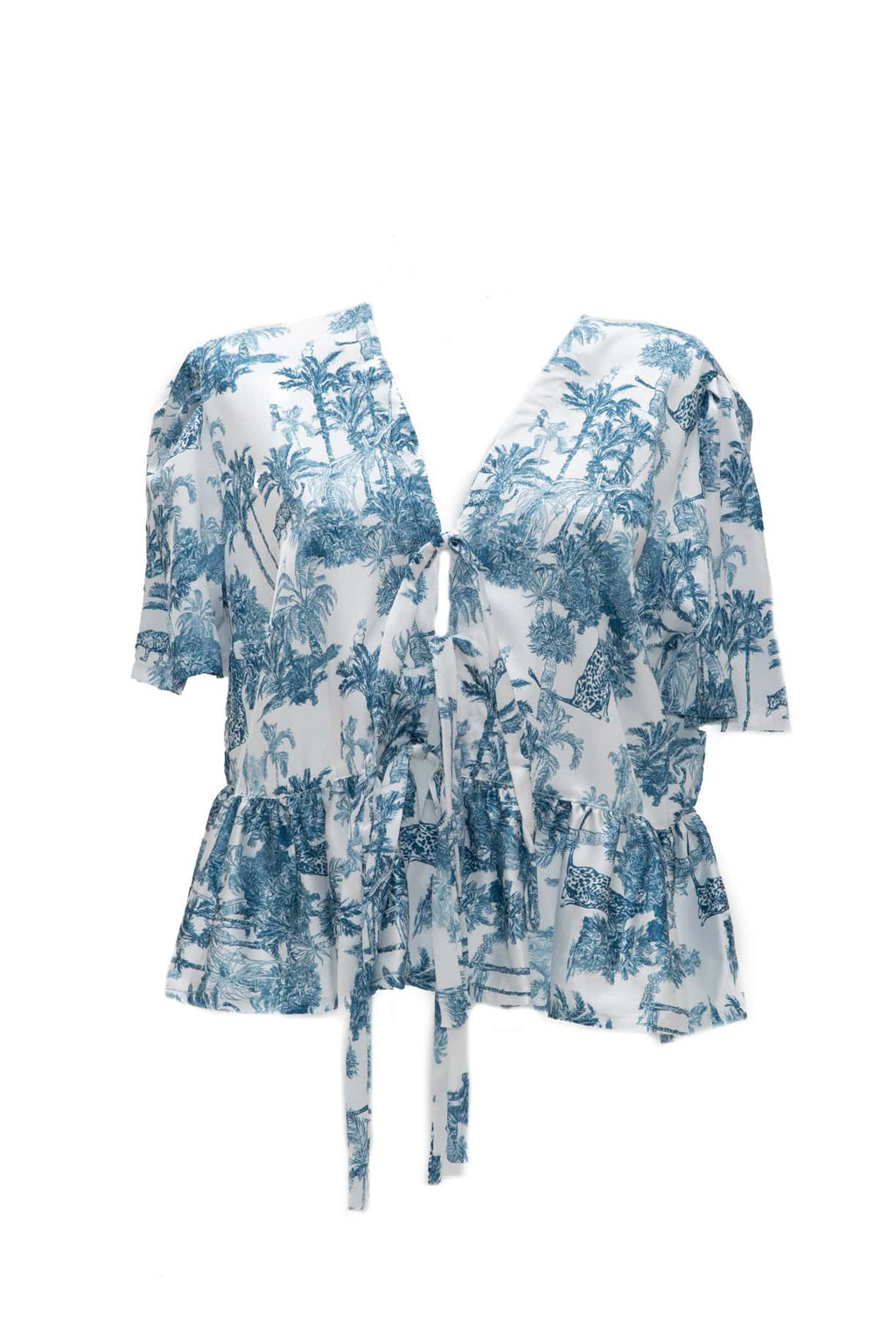 Τοπάκι σατέν print jungle - Andreakou Concept Store