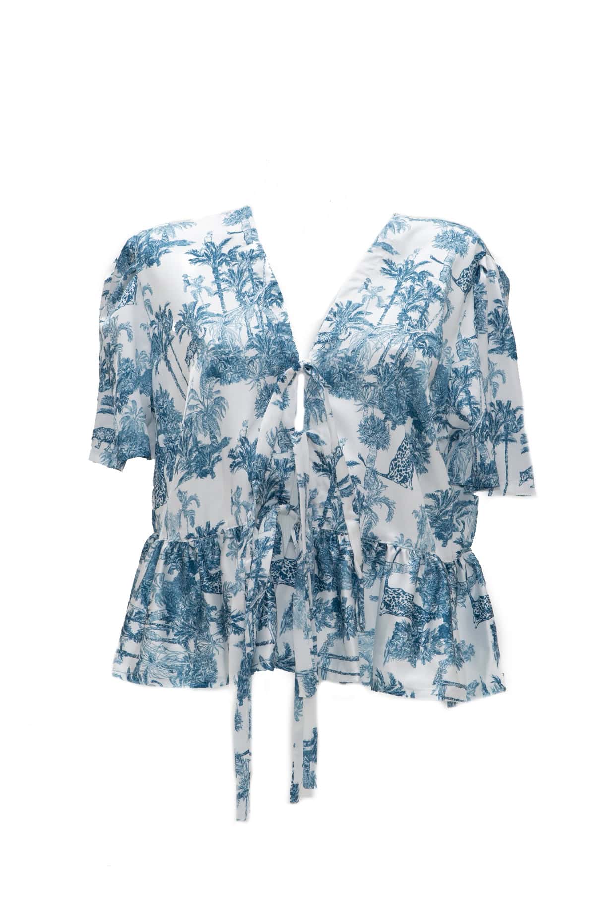 Τοπάκι σατέν print jungle - Andreakou Concept Store
