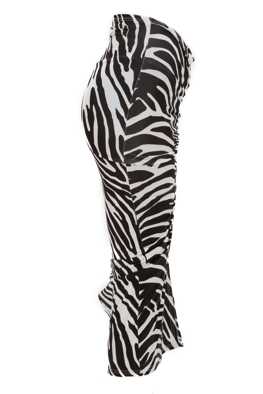 Φούστα midi ελαστική zebra print - Andreakou Concept Store