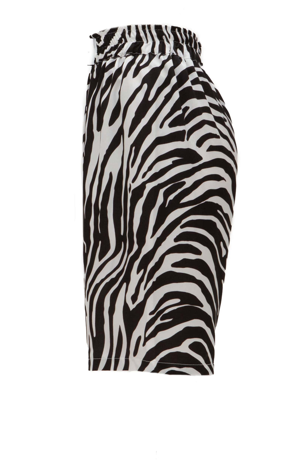 Βερμούδα σατέν print zebra - Andreakou Concept Store