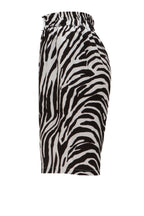 Βερμούδα σατέν print zebra - Andreakou Concept Store