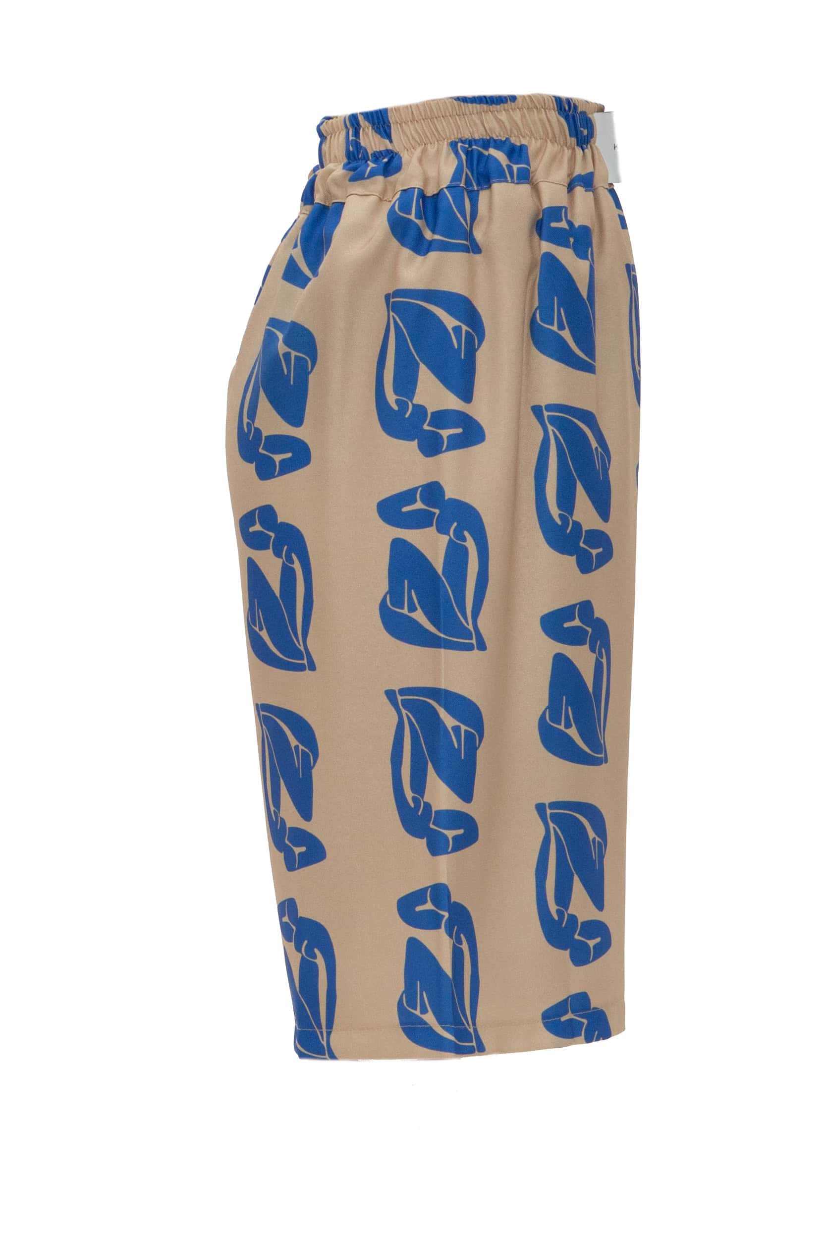 Βερμούδα diagonal fabric print art - Andreakou Concept Store