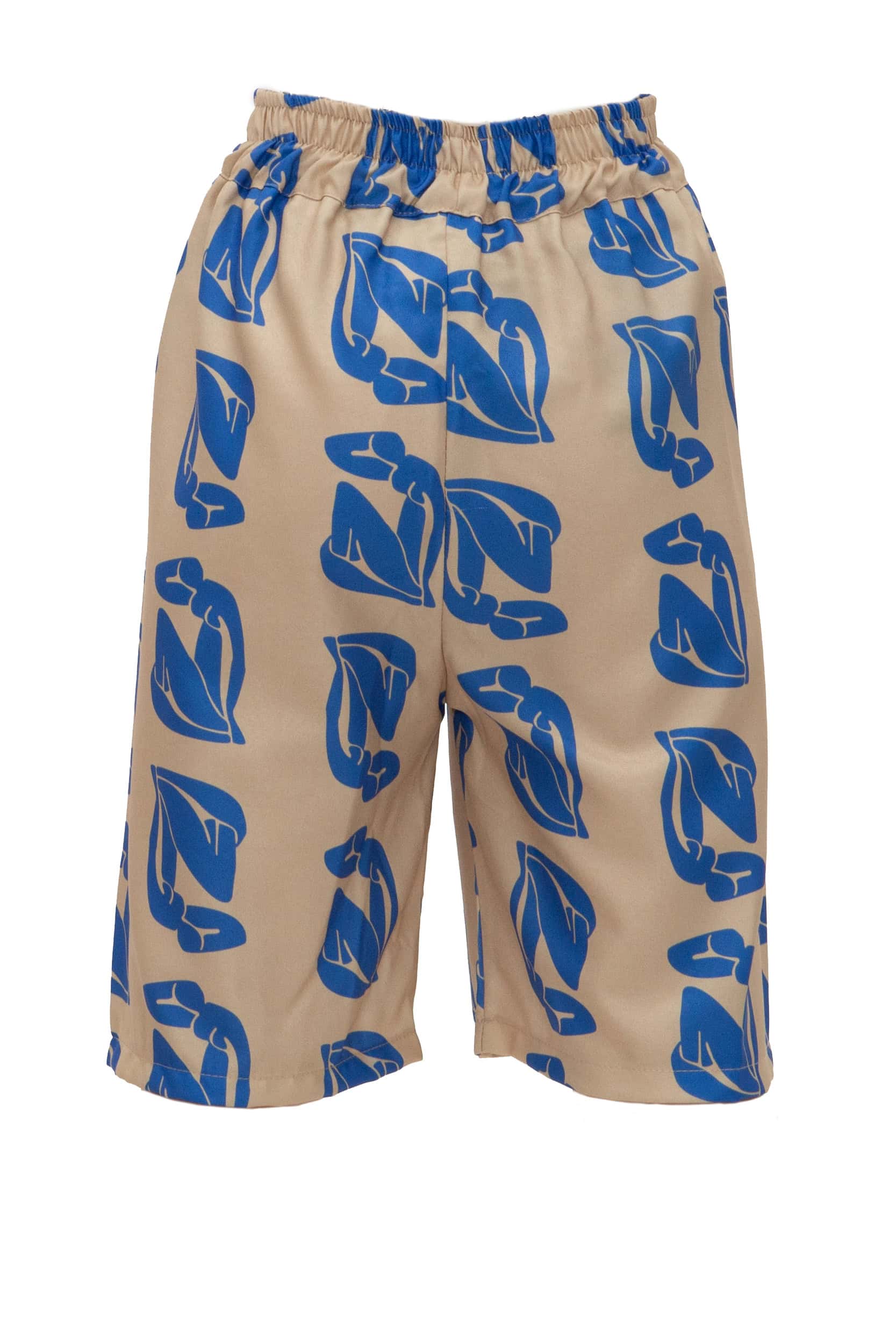 Βερμούδα diagonal fabric print art - Andreakou Concept Store