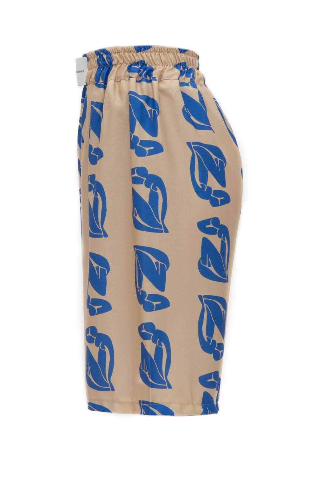 Βερμούδα diagonal fabric print art - Andreakou Concept Store