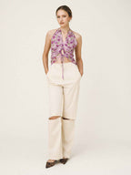 ROSE Cut-Out Pants