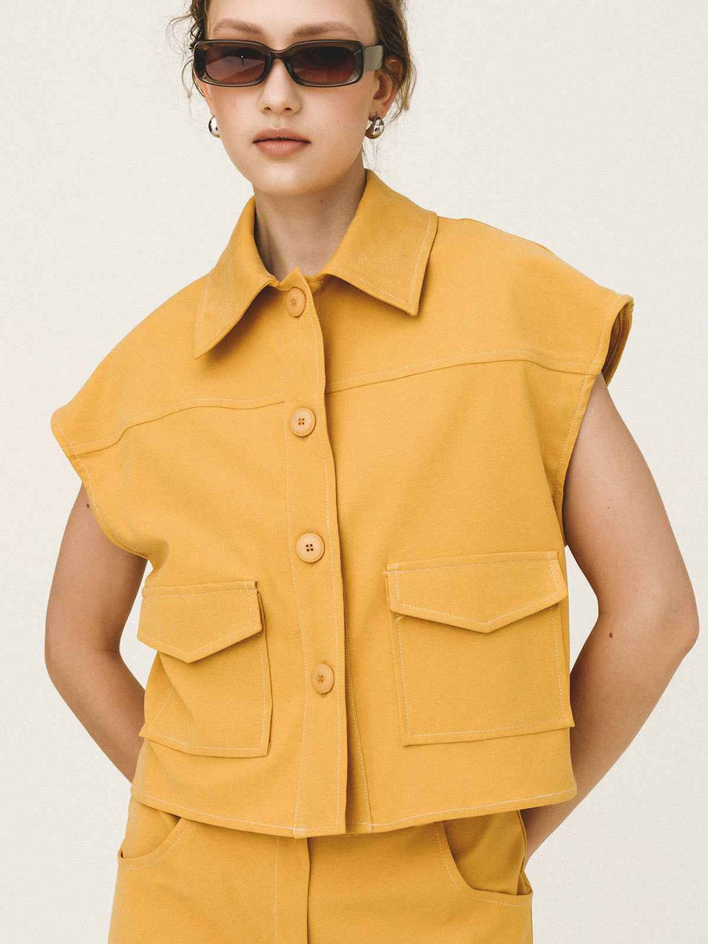 RENEE Sleeveless Jacket