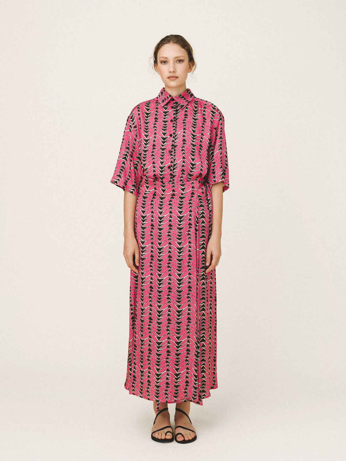 alaia shirt dress Cotton shirt dress in white - Alaia