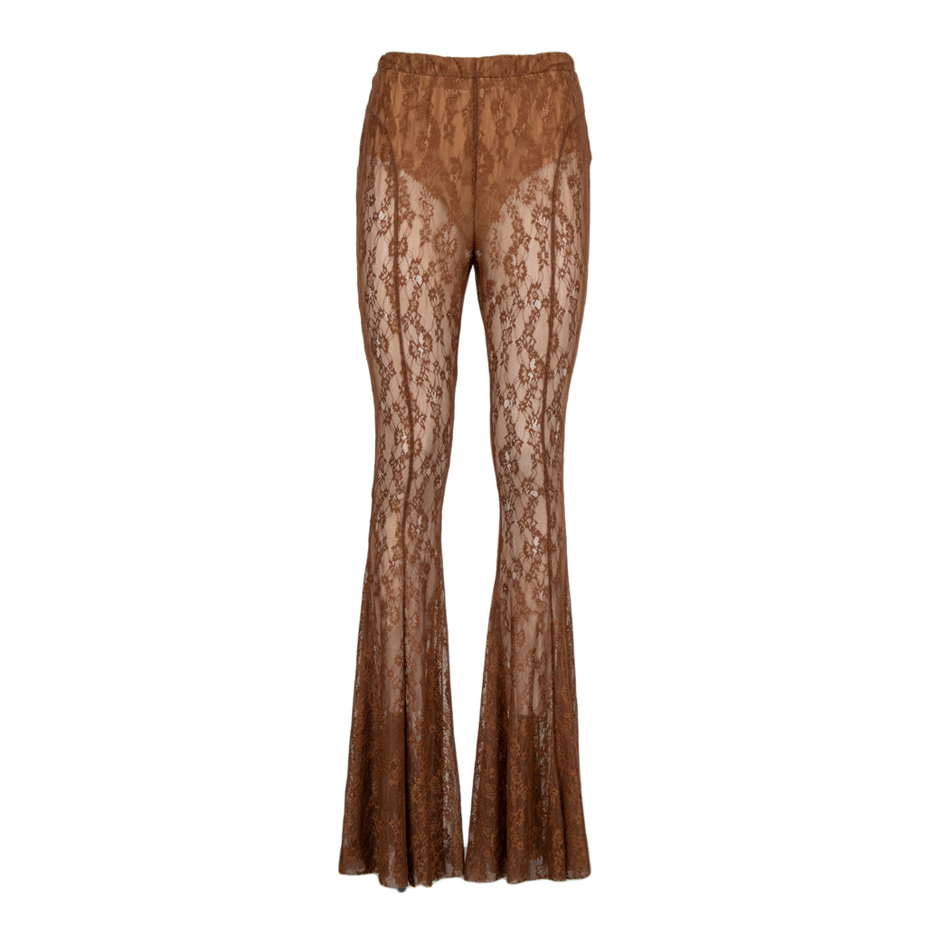 Odi Odi Olgiate flared trousers – detail view