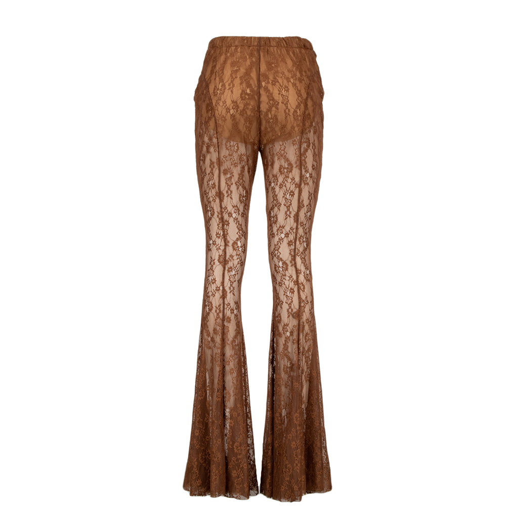 Odi Odi Olgiate flared trousers – fabric detail