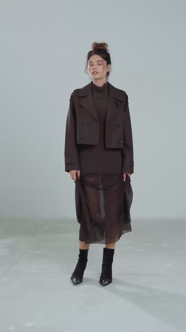 Texan ankle boots in spotted leather and metal toe Nadine