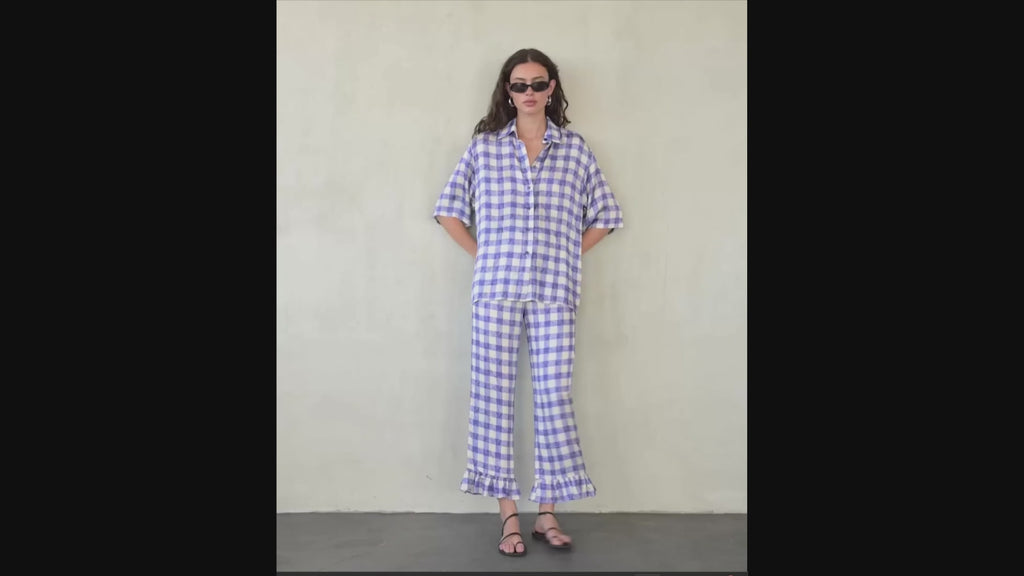 ALAIA Checked Shirt
