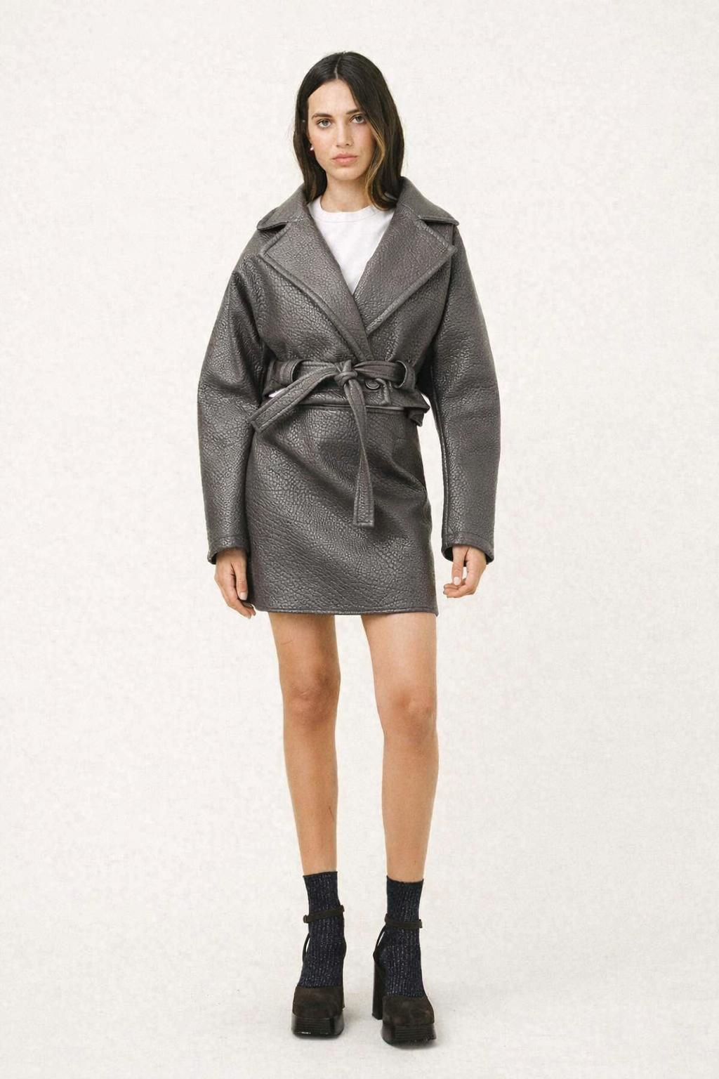 JOVANA Leather Crop Jacket