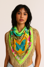 Katherina Loretta Garden of Plenty | Aqua Blue