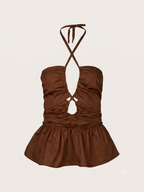 EMMA Open Back Top by Love And Alicia – Top | Andreakou Concept Store, Piraeus