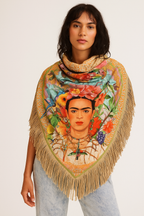 Katherina Loretta Frida Scarf | Turquoise