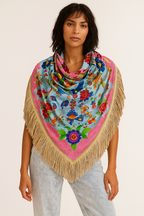 Katherina Loretta Anastasia Summer Scarf | Light Blue