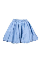 Light blue skirt on a white background