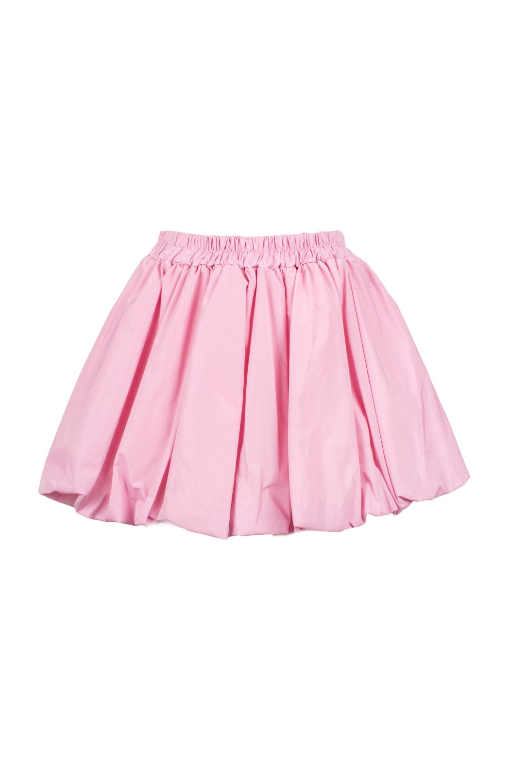 Pink skirt on a white background
