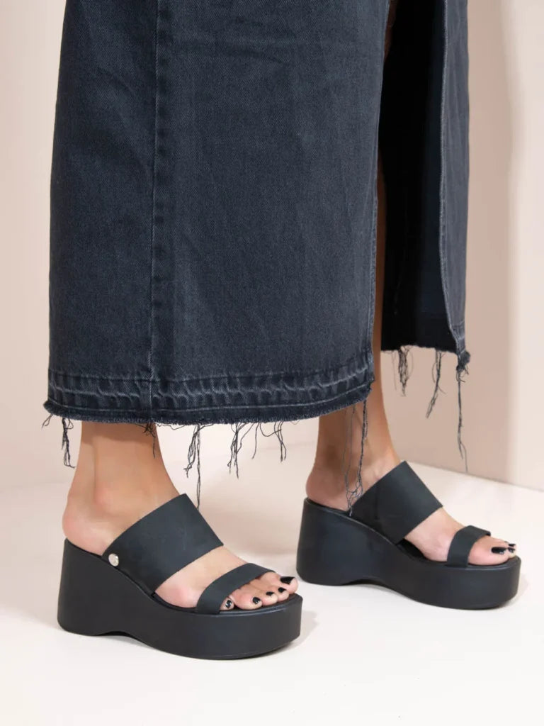 Pennie Eleve Noir, Σανδάλια Γυναικεία Δερμάτινα - Andreakou Concept Store