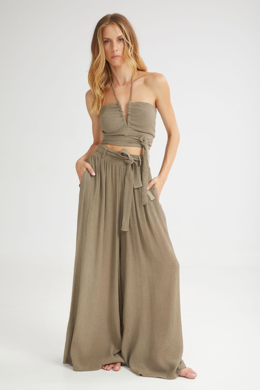 The Breeze Wide Pants - Andreakou Concept Store
