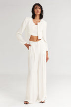 The Crunchy Cropped Blazer - Andreakou Concept Store