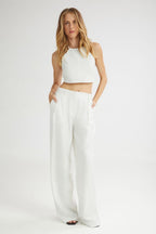 The Dessert Cropped Top White - Andreakou Concept Store