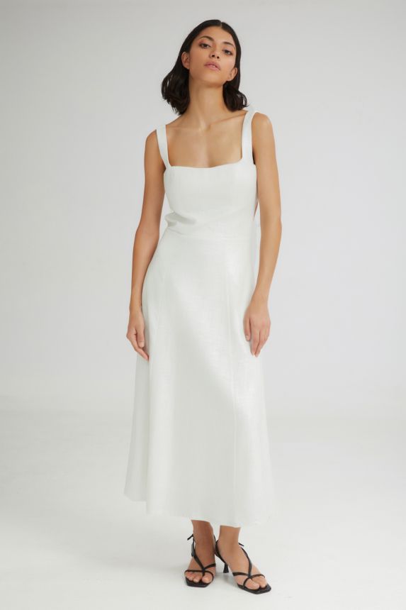 The Dessert Dress White - Andreakou Concept Store