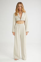 The Melted IceCream Cropped Blazer - Andreakou Concept Store