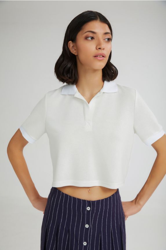 The Popsicle Polo Top - Andreakou Concept Store