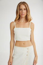 The Vanilla Drip Bustier Beige - Andreakou Concept Store