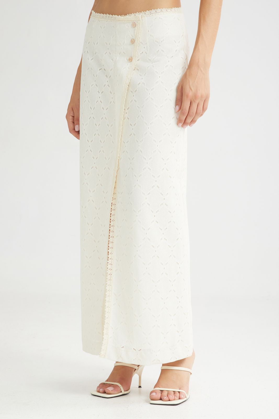 The Vanilla Drip Skirt Beige - Andreakou Concept Store