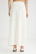 The Vanilla Drip Skirt Beige - Andreakou Concept Store