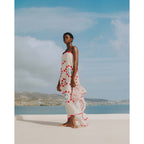 Multicolour Patterned Pareo-Vanilla - Andreakou Concept Store