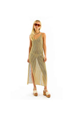 Dress Yvana – Pointelle Knit Beachwear Dress